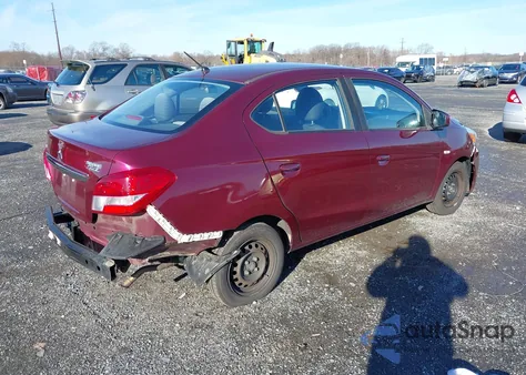 2017 Mitsubishi Mirage G4 Es from USA, damaged, VIN ML32F3FJ3HHF18034